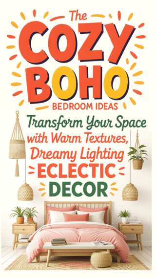 Cozy Boho Bedroom Inspiration for a Warm Space
