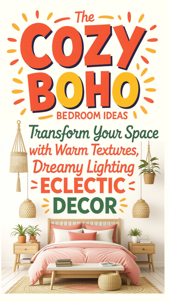 Cozy Boho Bedroom Inspiration for a Warm Space