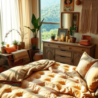 boho style bedroom