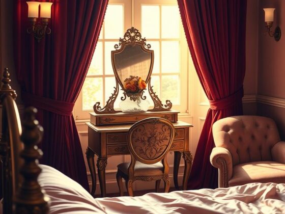 coquette bedroom