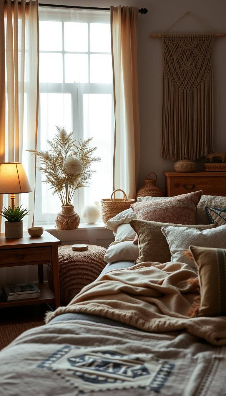 Boho Style Bedroom