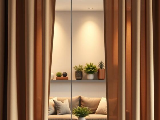 Curtain Room Divider
