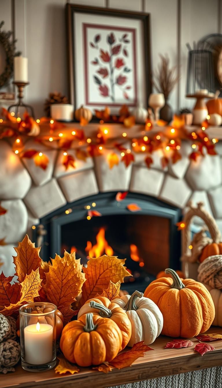 Fall Mantel Ideas