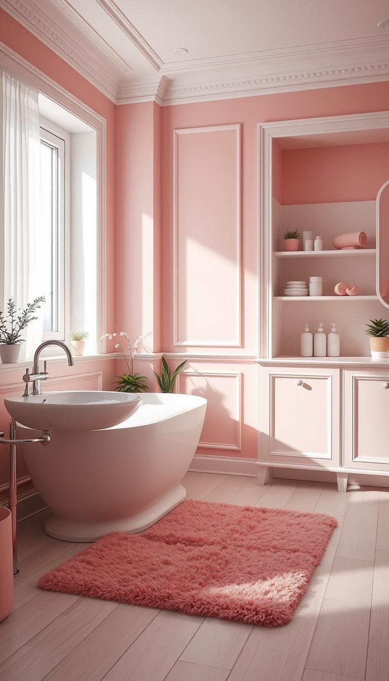 Pink Bathroom