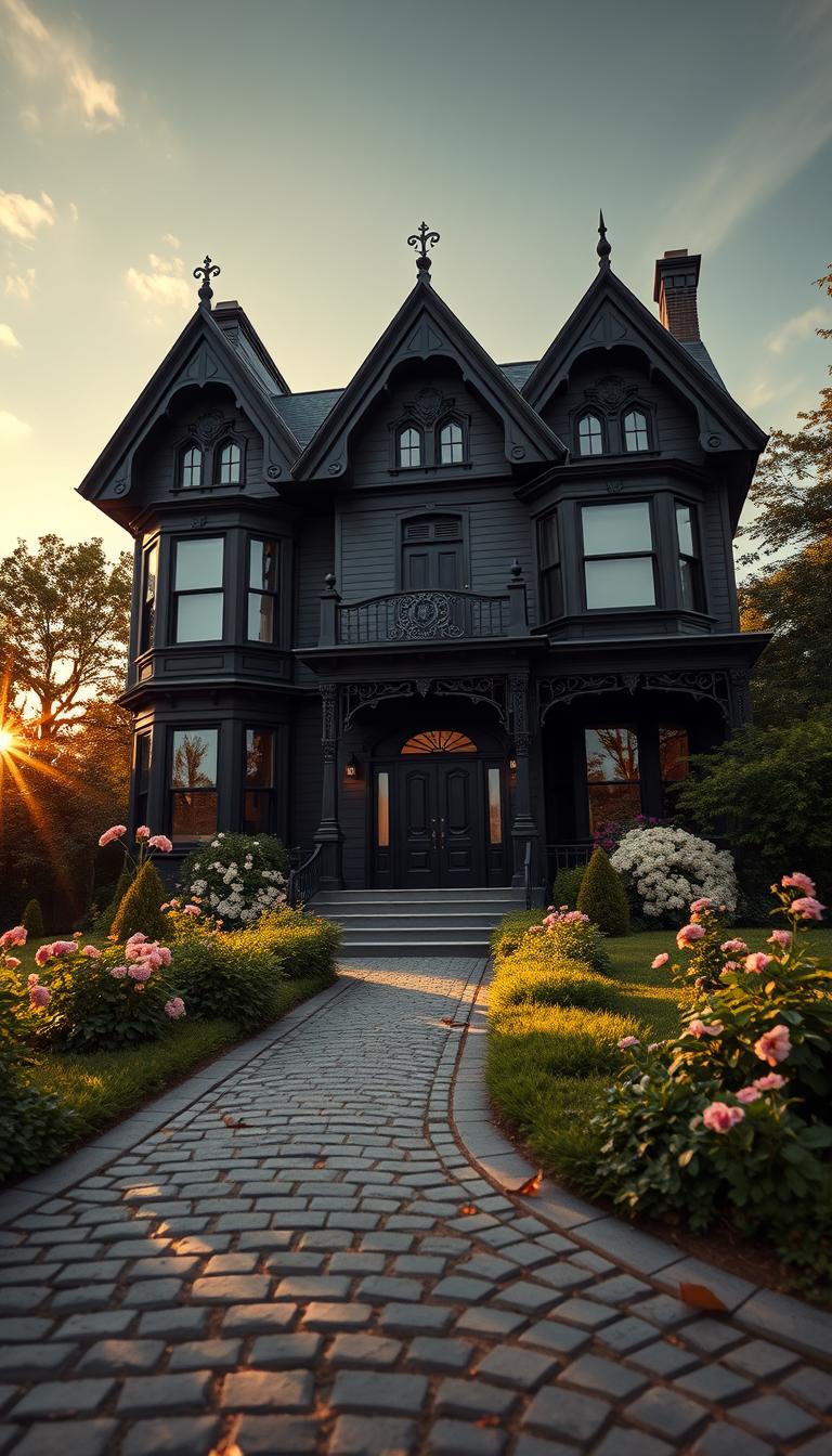 Black Victorian House