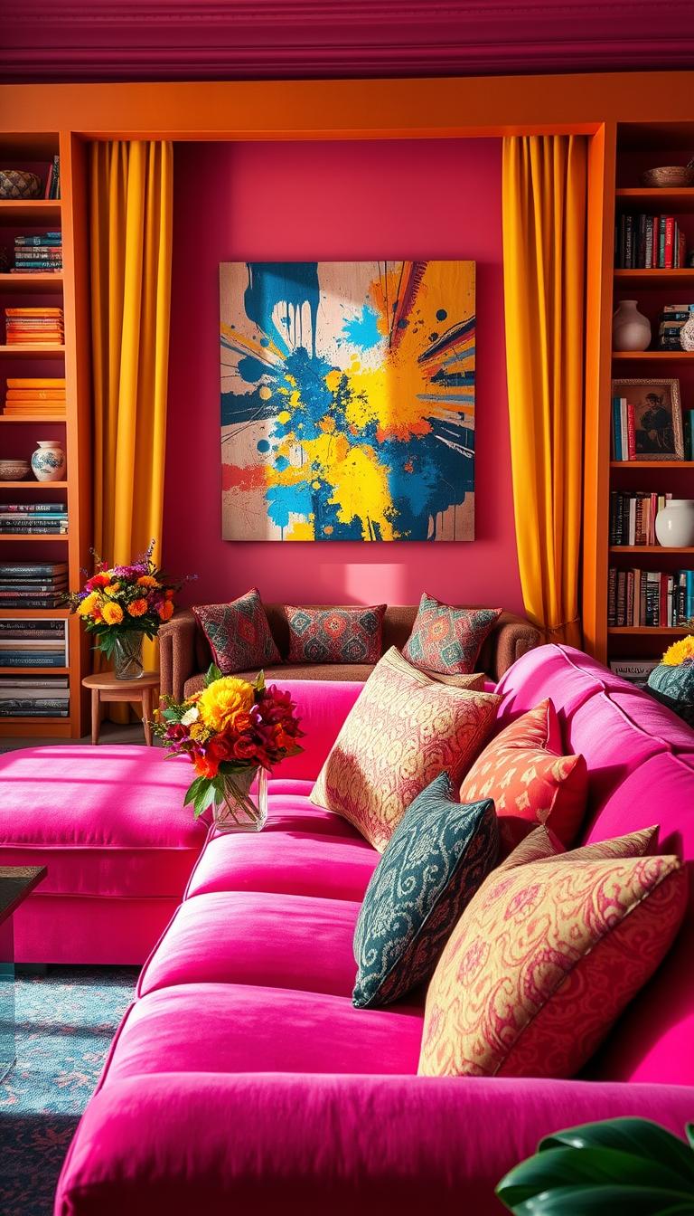Color Drenched Room