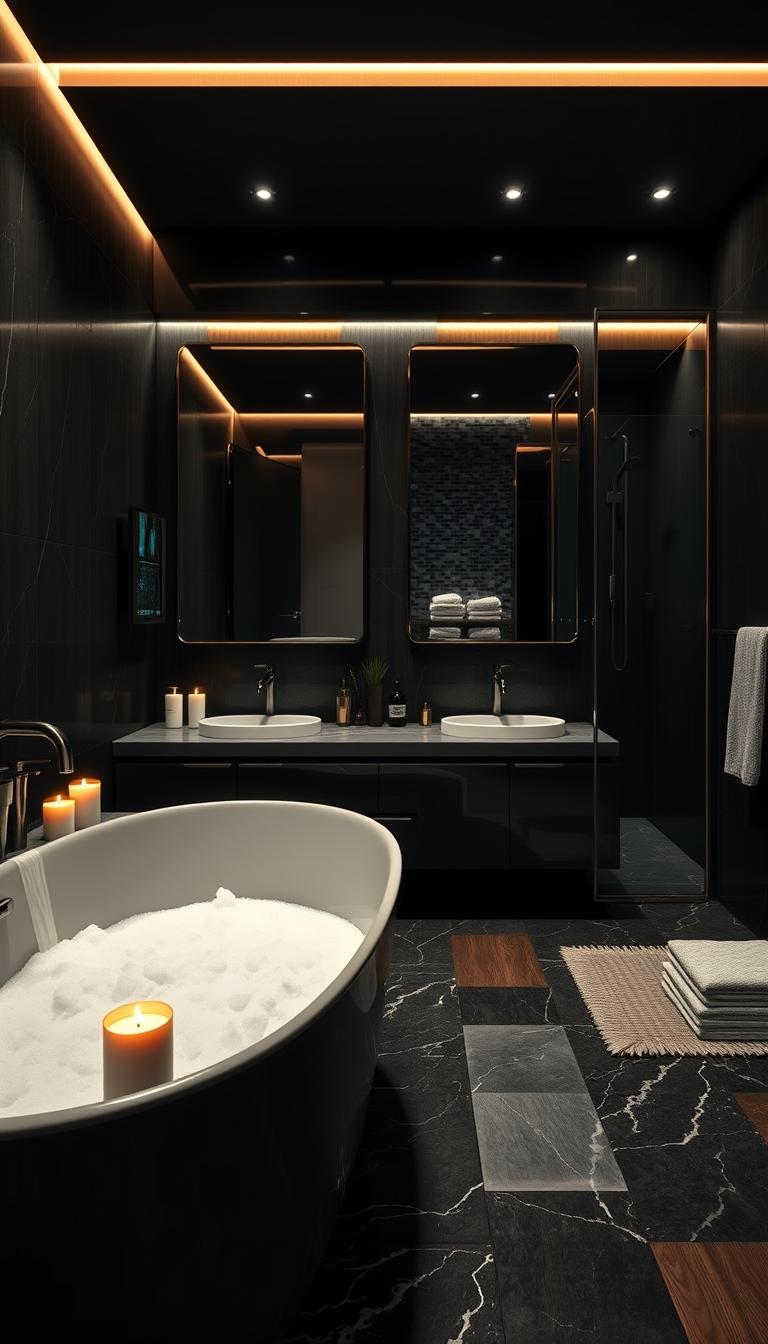 Dark Bathroom Ideas