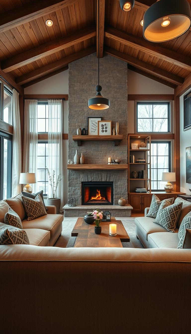 Modern Rustic Living Room