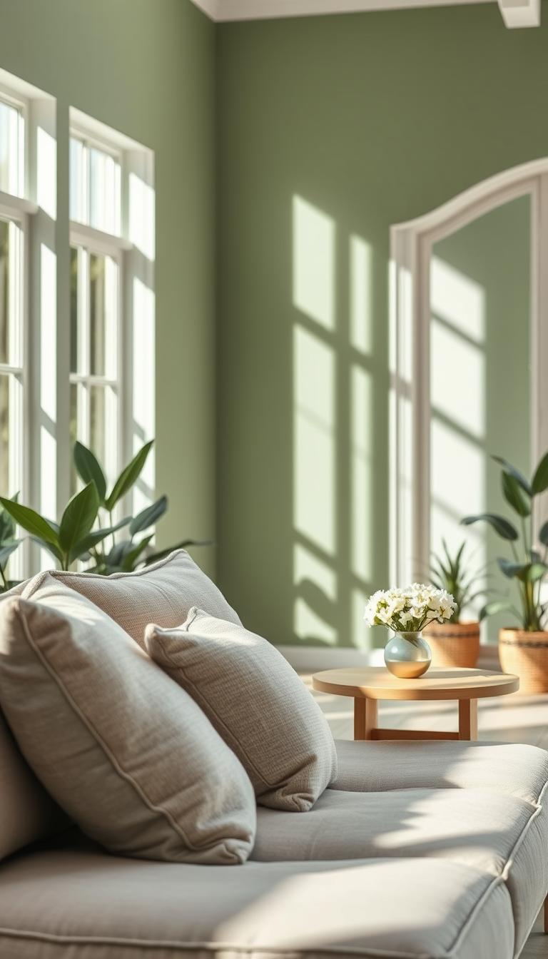 Sage Green Walls