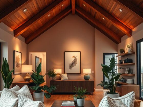 Sloping Ceiling Decor