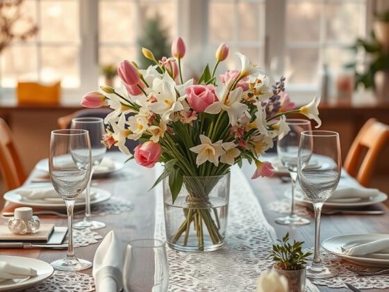 Spring Table Decor