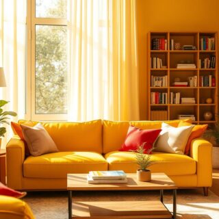 Yellow Living Room