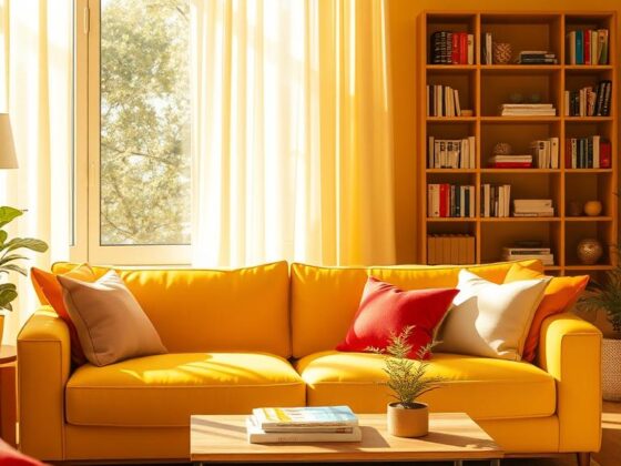 Yellow Living Room